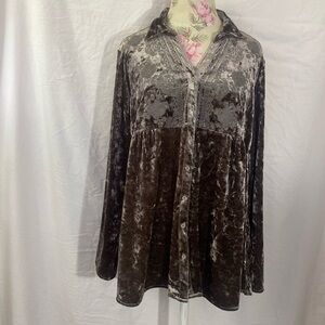 April Sky Long Shirt Women M